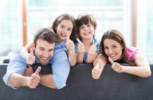 Family Loves New AC Installation